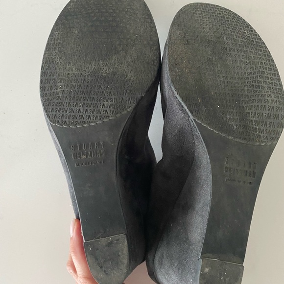 Stuart weitzman grey suede shoes - Picture 4 of 4